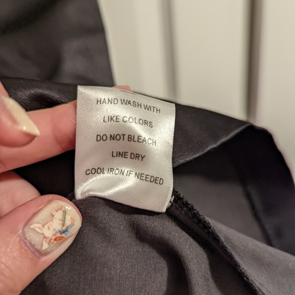 Black strapless dress - Picture 6 of 6